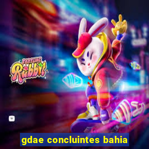 gdae concluintes bahia